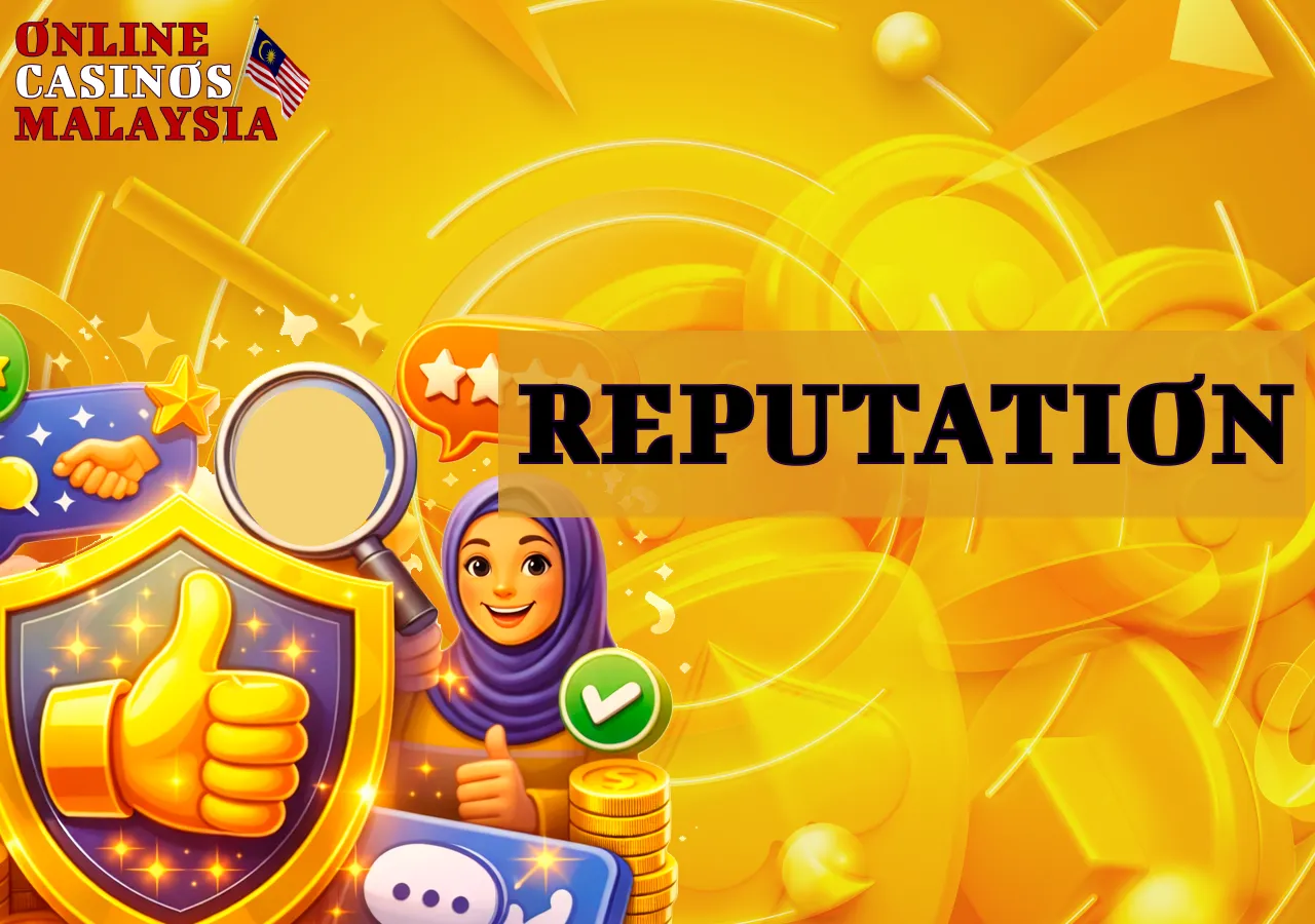 Reputation and player feedback in Malaysia impact the final score.