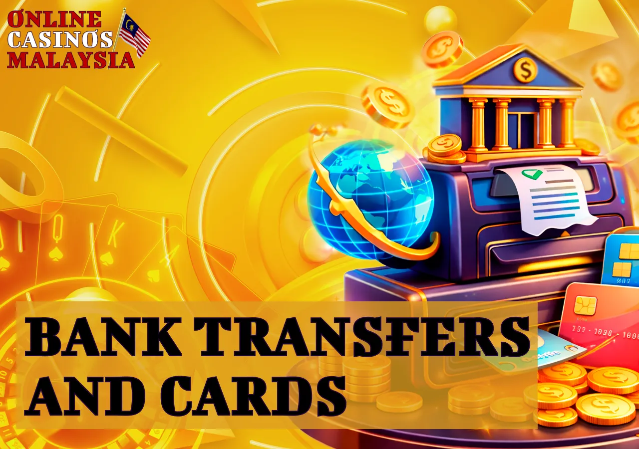 Bank transfers as a payment method.